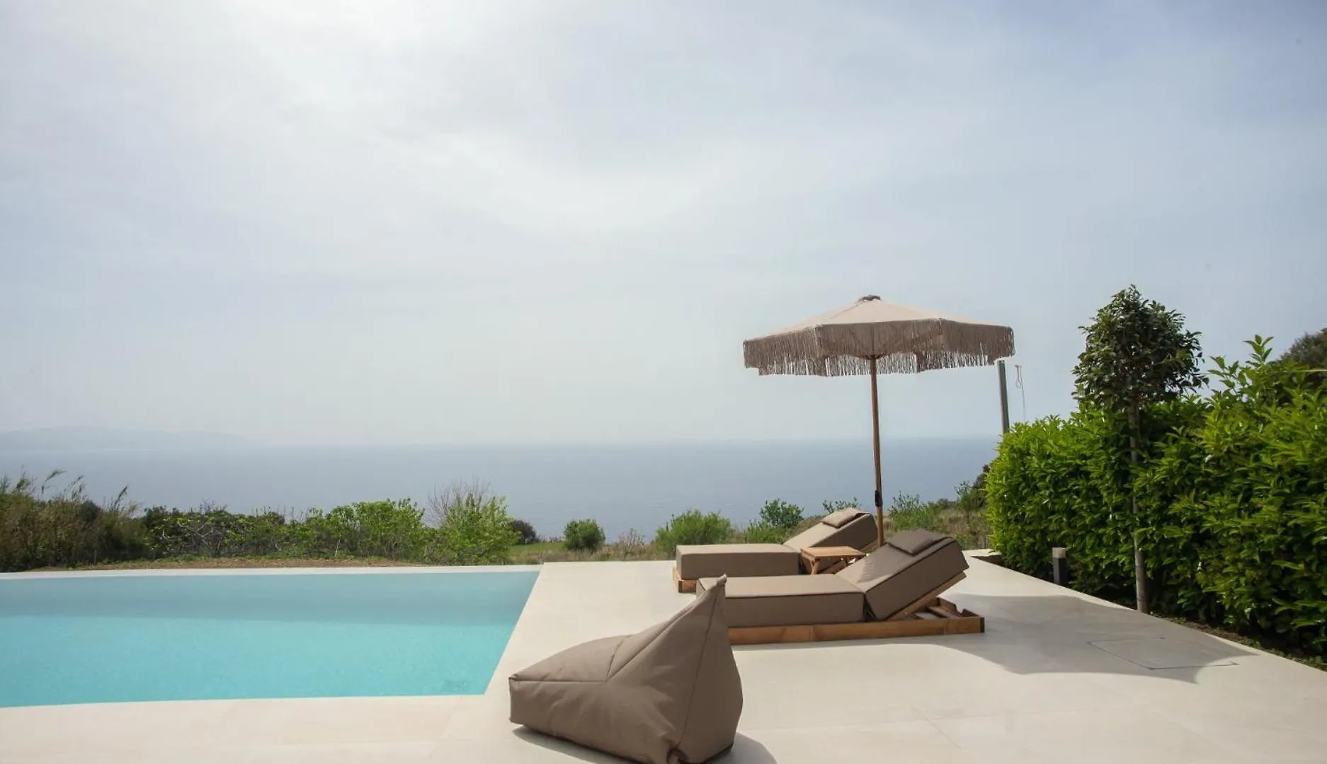 Sea Whisper With Private Pool & Panoramic Sea View Villa Plateies