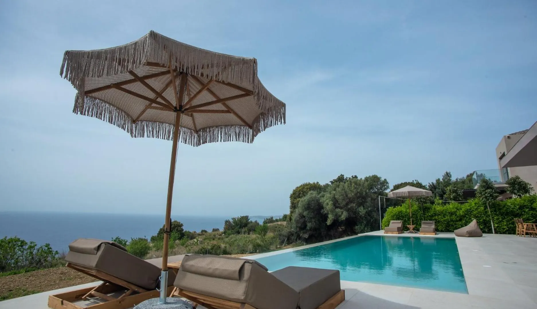 Sea Whisper With Private Pool & Panoramic Sea View Villa Plateies