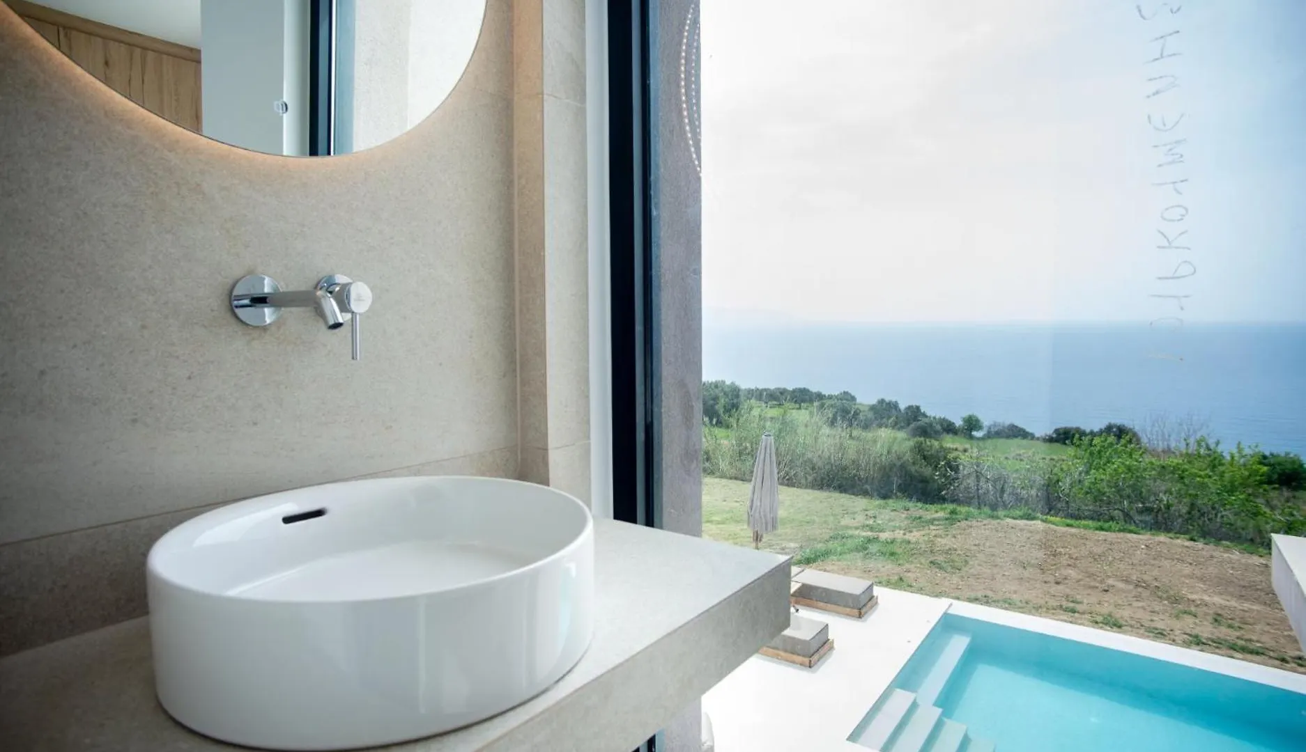 Sea Whisper With Private Pool & Panoramic Sea View Villa Plateies